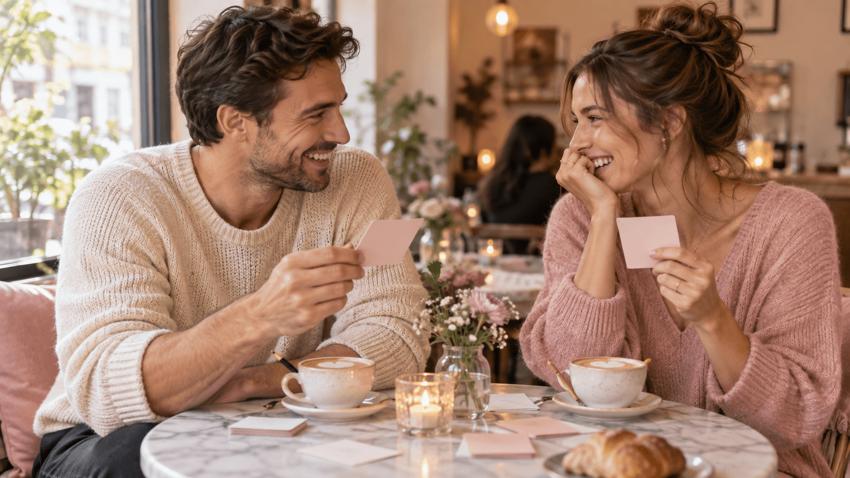 A couple enjoying a moment inspired by how well do you actually know your partner? take the quiz