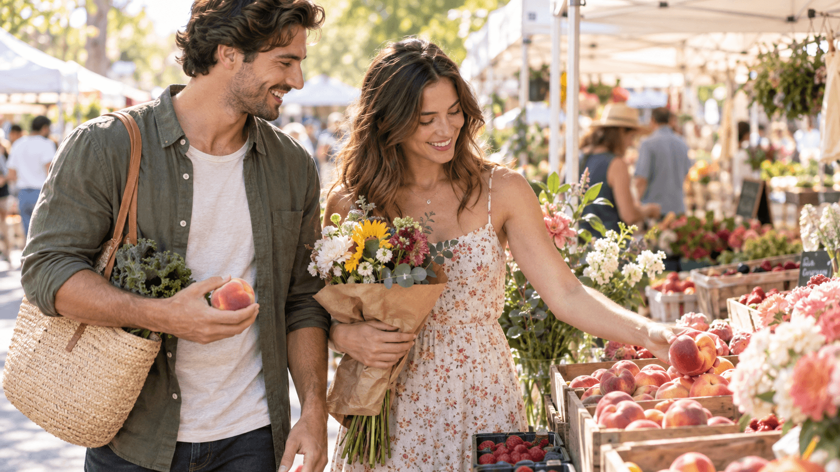 A couple enjoying a moment inspired by first date ideas that don't feel like a job interview